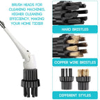 12Pcs Portable Steam Cleaner Brush Heads Durable Replacement — product photo 5 of 12