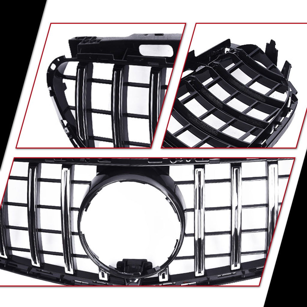 Front Grille w/ Camera Kit for Mercedes E-CLASS — product photo 6 of 12
