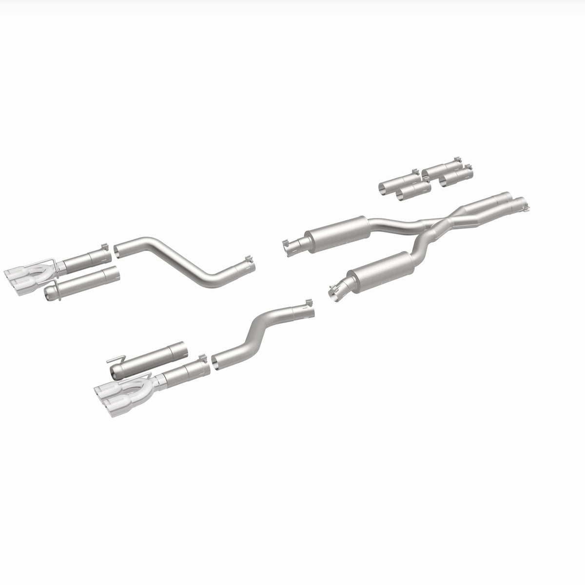 Exhaust System Kit FOR 2015-2018 Dodge Challenger — product photo 6 of 10