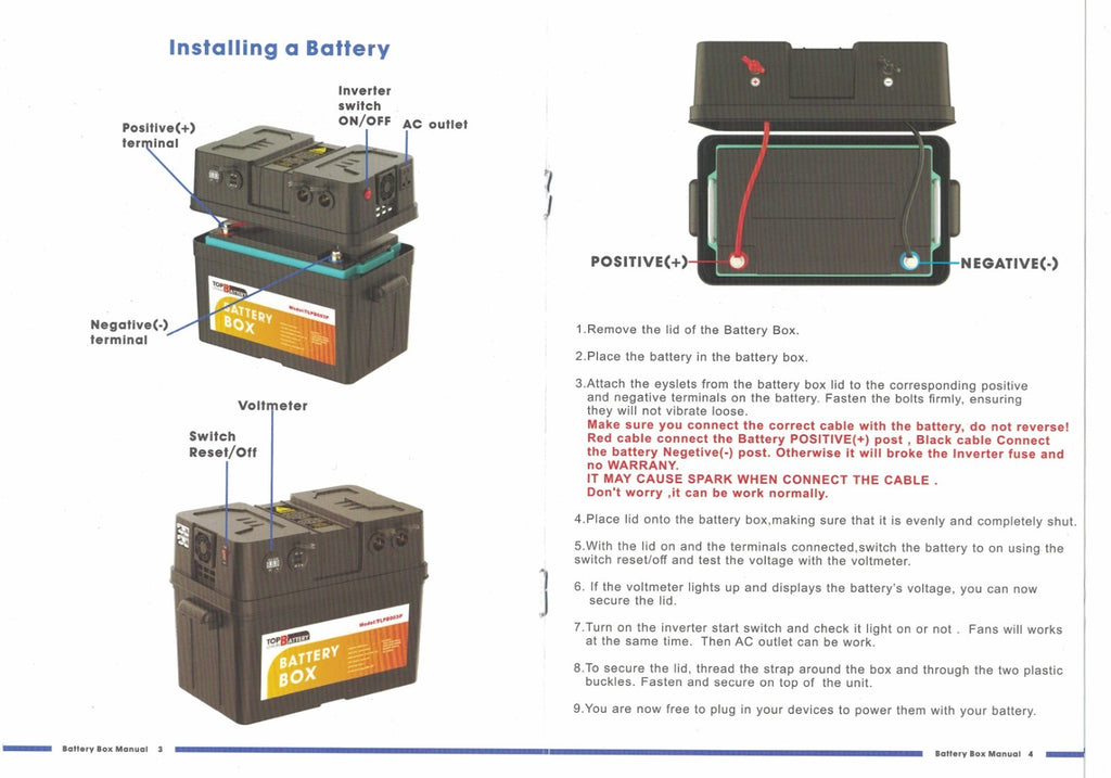 Portable Power Station with build-in 500W Pure Sine — product photo 9 of 11