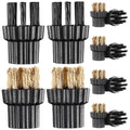 12Pcs Portable Steam Cleaner Brush Heads Durable Replacement — main product photo