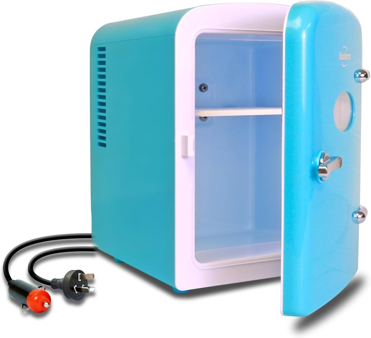 Retro 4L 6 Can Portable Mini Fridge Compact — product photo 4 of 8