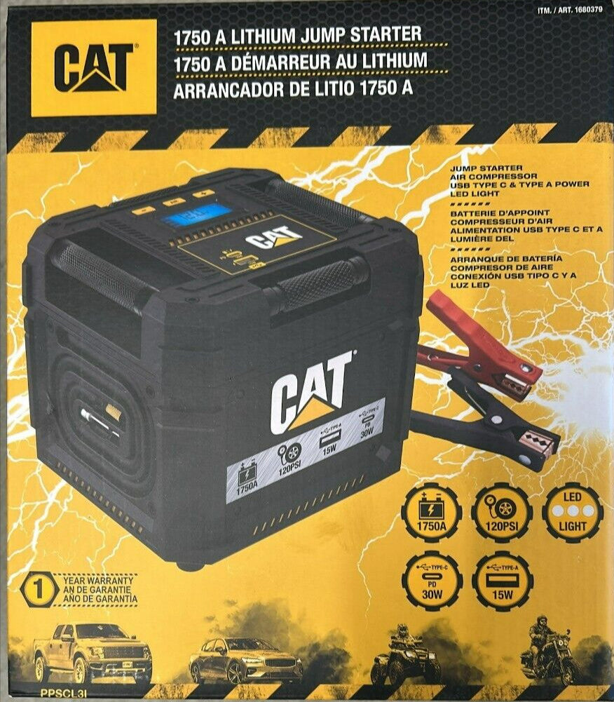 CAT 4 In 1 Portable Jump Starter Lithium — product photo 7 of 8
