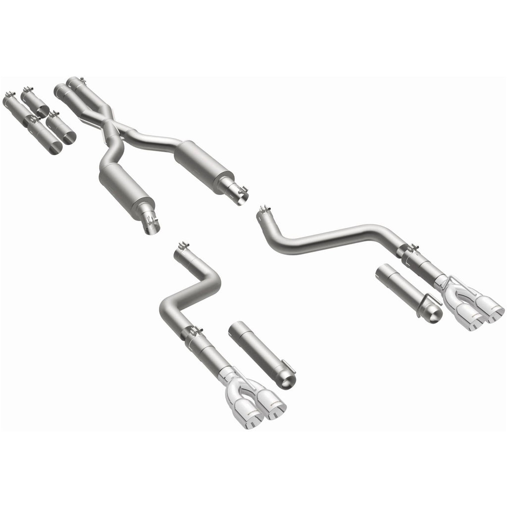 Exhaust System Kit FOR 2015-2018 Dodge Challenger — product photo 2 of 10