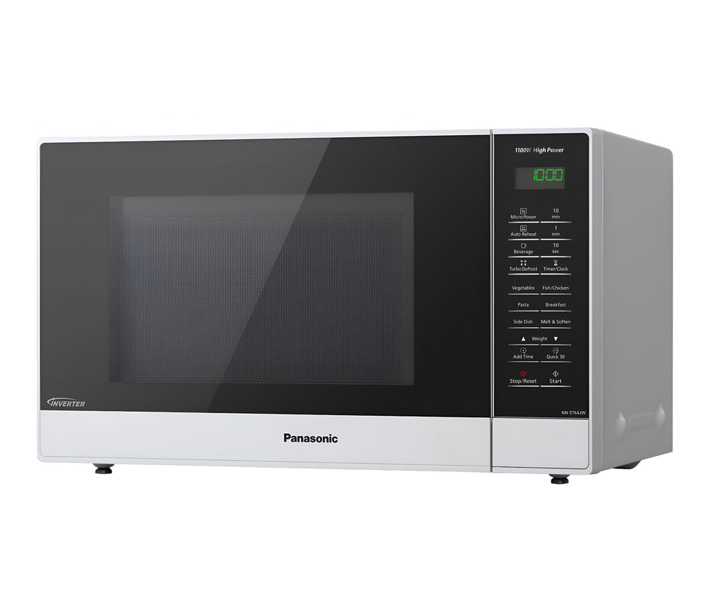Panasonic 32L Compact Inverter Microwave Oven 1100W NN-ST64JW