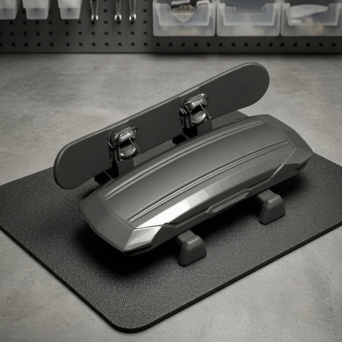 Miniature Car Roof Box Glossy Miniature Rooftop Exterior — product photo 4 of 9