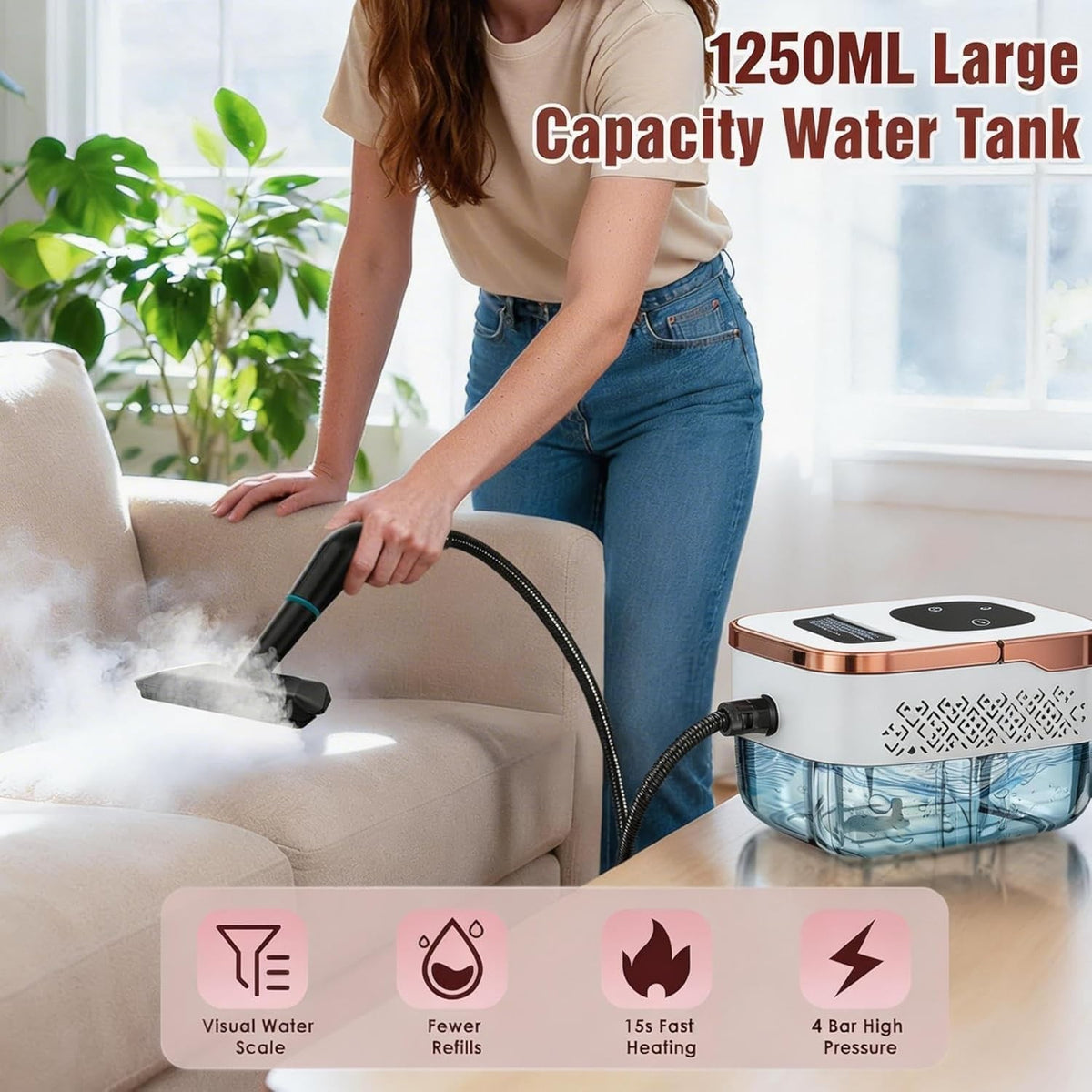 Steam Cleaner for Home — product photo 5 of 7