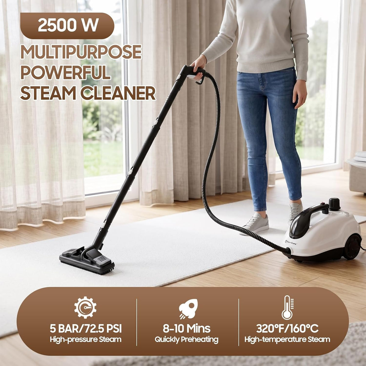 Heavy Duty Steam Mop Cleaner — product photo 4 of 12