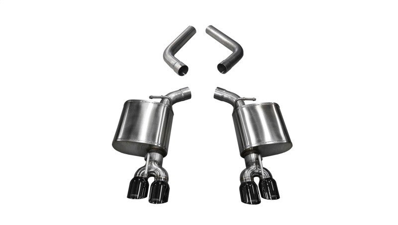Corsa 2.75" A/B Exhaust BLK Tips Fits 15-22 — product photo 7 of 10