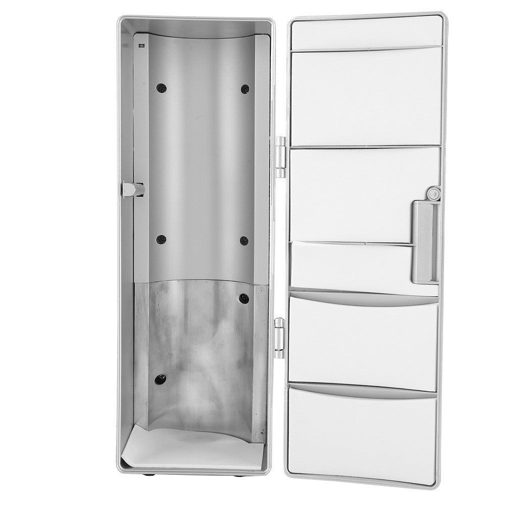 Portable USB Mini Fridge Freezer Cooler Warmer Home — product photo 6 of 8