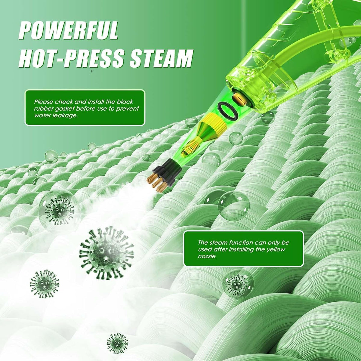 7-In-1 Handheld Steam Cleaner — product photo 2 of 12
