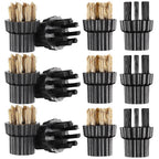12Pcs Portable Steam Cleaner Brush Heads Durable Replacement — product photo 3 of 12