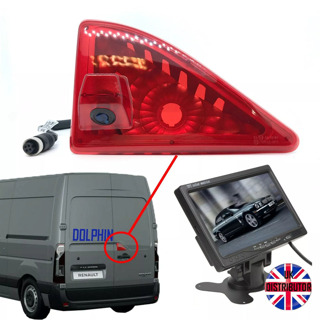 Renault Master Van Reversing Camera With Large 7" — main product photo