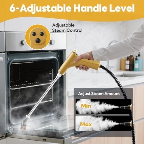 Fast Heating Handheld Steam Cleaner — product photo 4 of 7