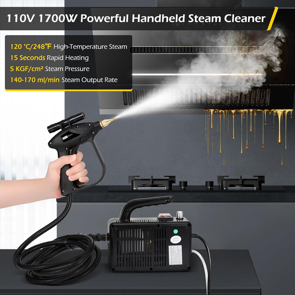 1700W Handheld Steamer — product photo 2 of 12
