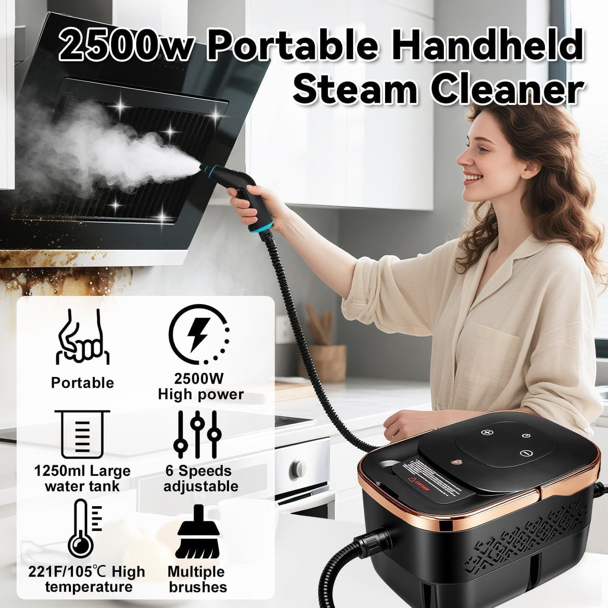 Steam Cleaner for Home — product photo 2 of 7