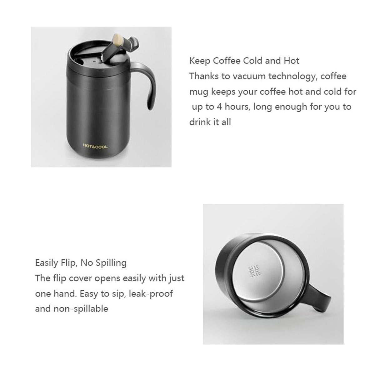 Portable Coffee Maker Set Handheld Coffee Cup for — product photo 3 of 6
