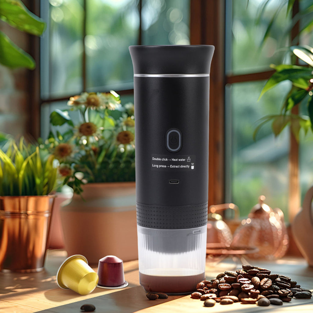 ** Portable Capsules Coffee Maker High Pressure Pump — product photo 10 of 12
