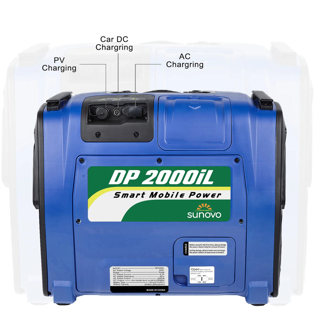 Samland 2000W Portable Power Station Solar Inverter Generator — product photo 3 of 9