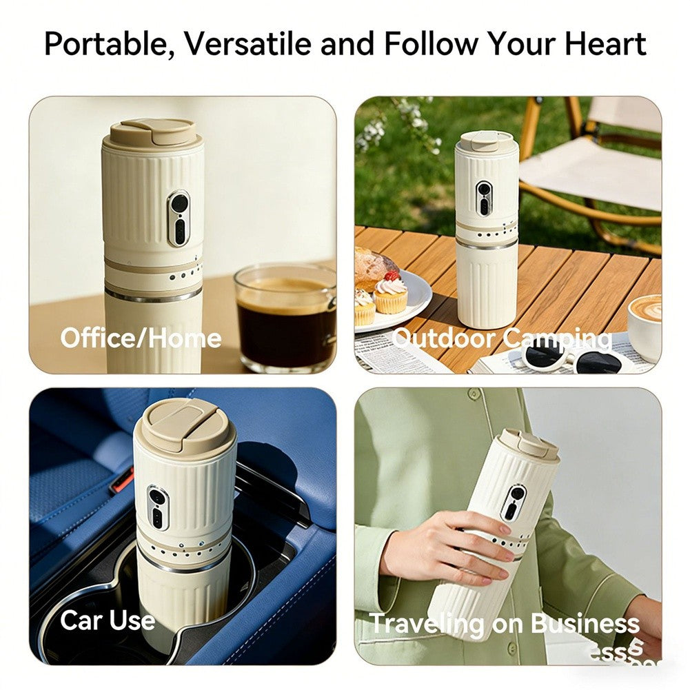 Portable Coffee Maker Grinder Cup Electric Espresso Coffee — product photo 5 of 10