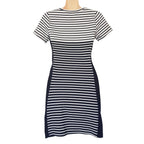 DOTTI Striped T-Shirt Dress Casual Ladies Wear Short — product photo 4 of 12