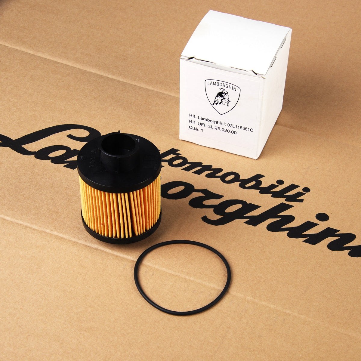Genuine Lamborghini Oil Filter Fits Gallardo 2004-2008 OEM — main product photo