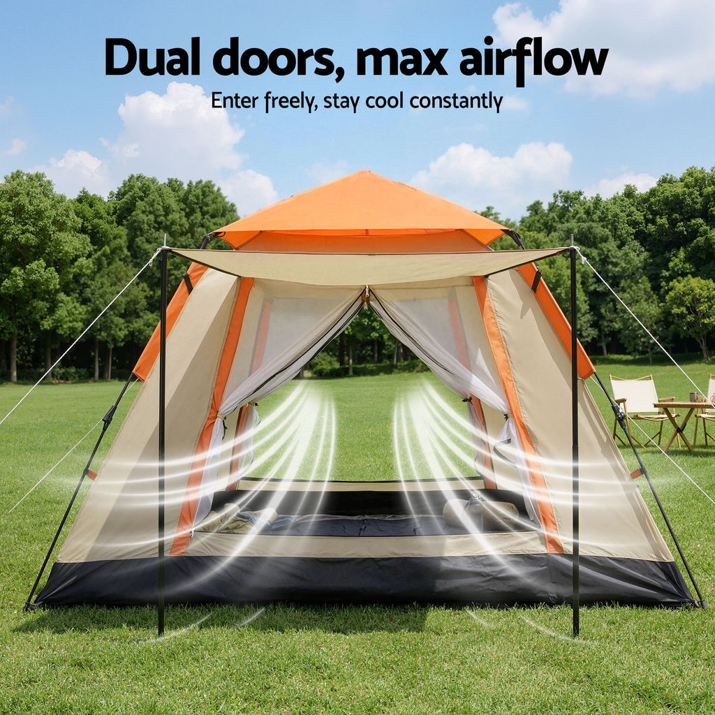 Weisshorn Pop Up Camping Tent 3-4 Person Automatic — product photo 8 of 9