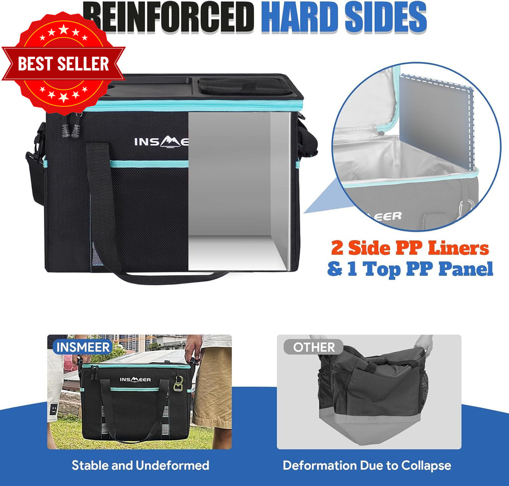 Soft Cooler Bag with Hard Shell & 2 — product photo 4 of 12