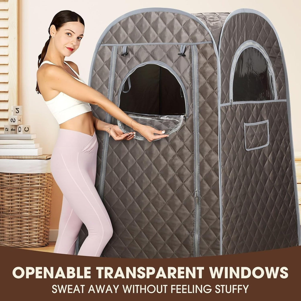 Portable Steam Sauna Tent with 1000w 3L Steam — product photo 6 of 9
