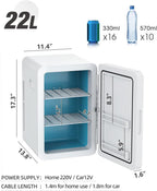 22L Portable Mini Fridge — product photo 8 of 8
