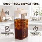 Cold Brew Coffee Maker 1100ml Large Portable Pitcher — product photo 4 of 10