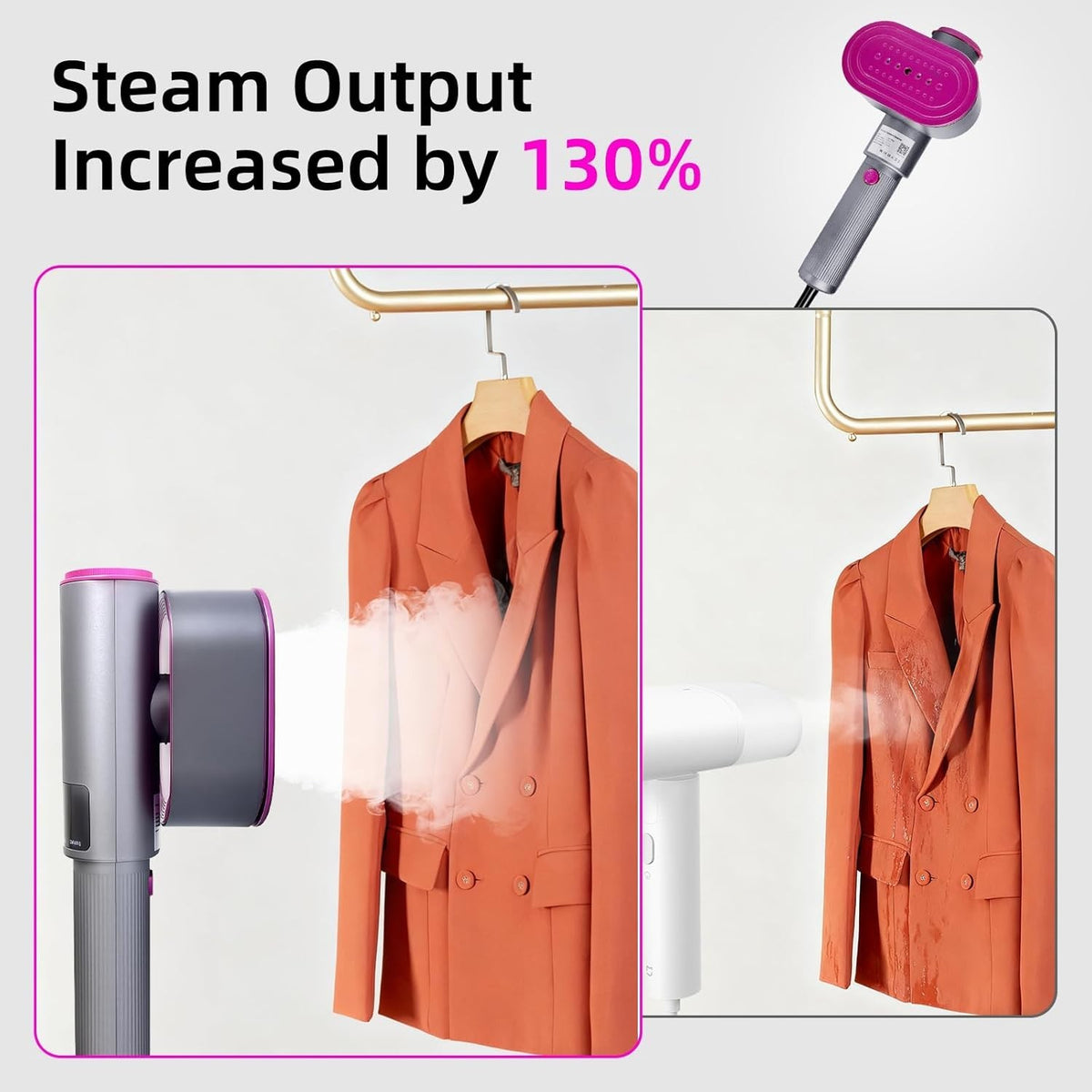 Handheld Steamer for Clothes — product photo 3 of 7