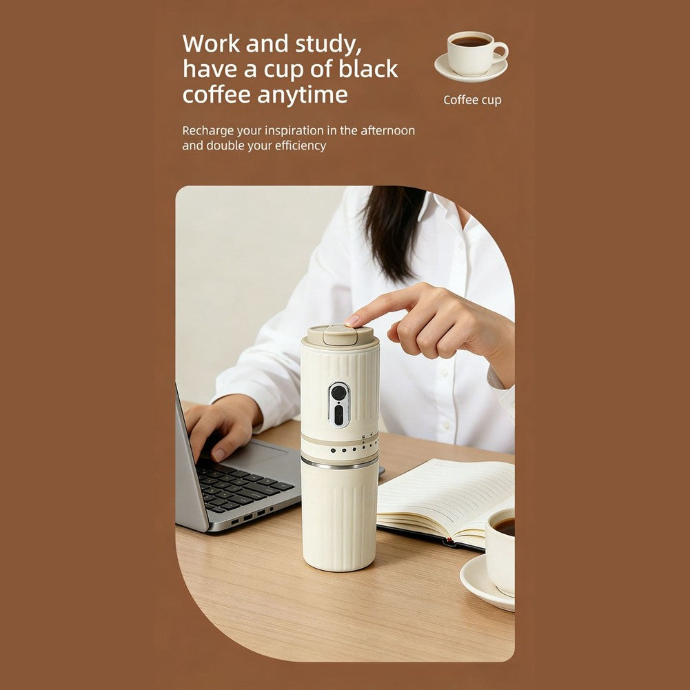 Portable Coffee Maker Grinder Cup Electric Espresso Coffee — product photo 2 of 10