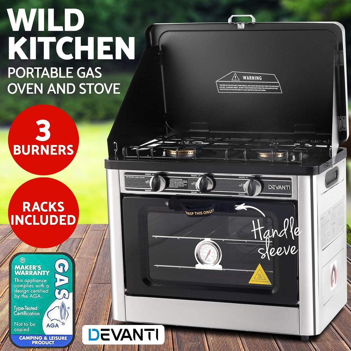 Portable Gas Oven — product photo 5 of 7