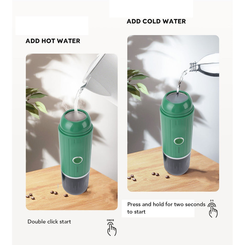 Portable Coffee Maker 19 Bar Pressure High Oil — product photo 2 of 12