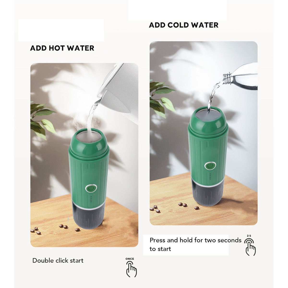 Portable Coffee Maker 19 Bar Pressure High Oil — product photo 2 of 12