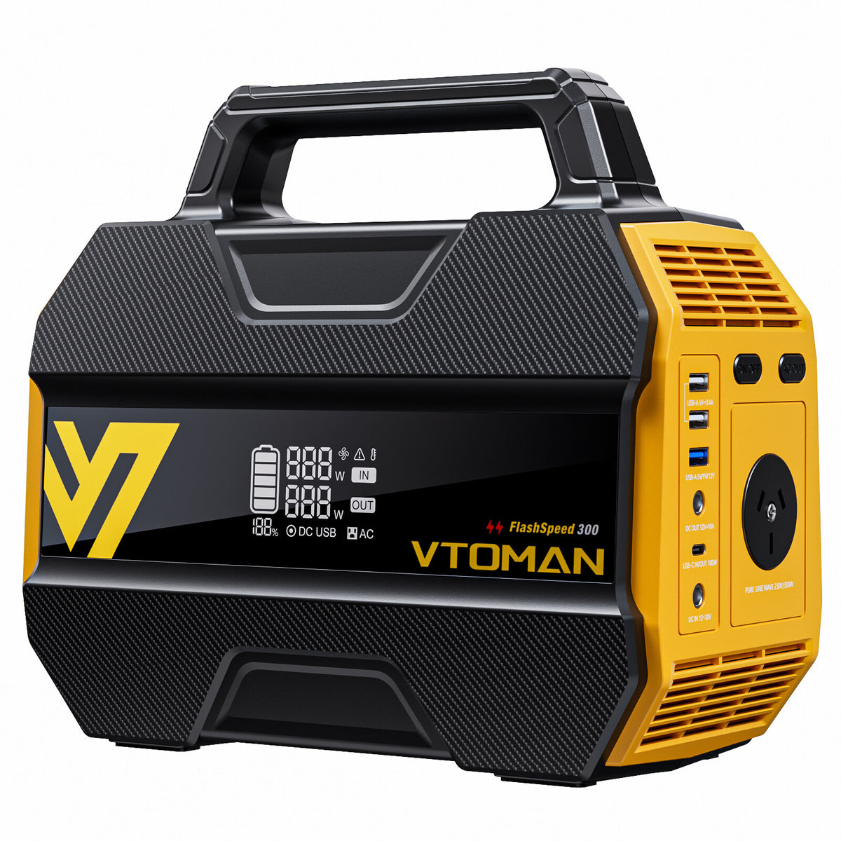 VTOMAN FlashSpeed 300 Portable Power Station Up to — product photo 9 of 9
