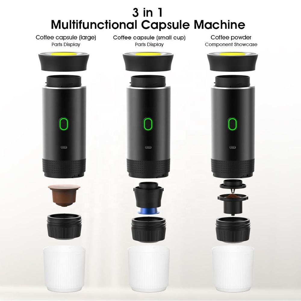 Wireless Electric Portable Espresso Coffee Machine Travel Camping — product photo 4 of 12