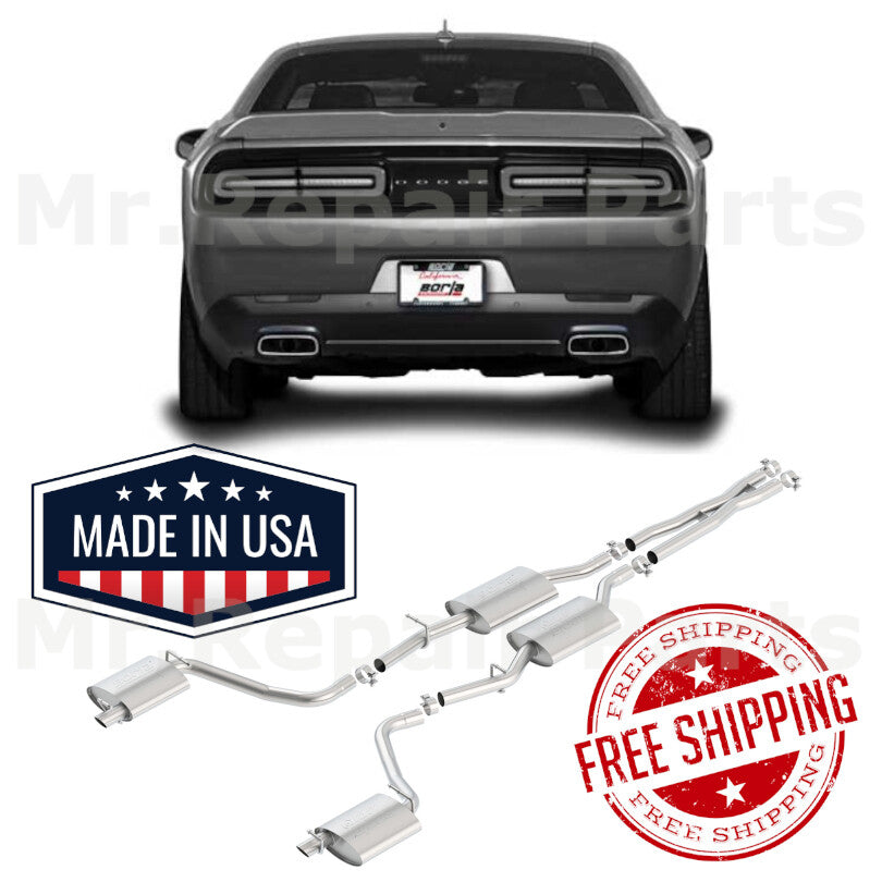 Borla Cat Back Exhaust System ATAK Fits 2015-2023 — product photo 4 of 10
