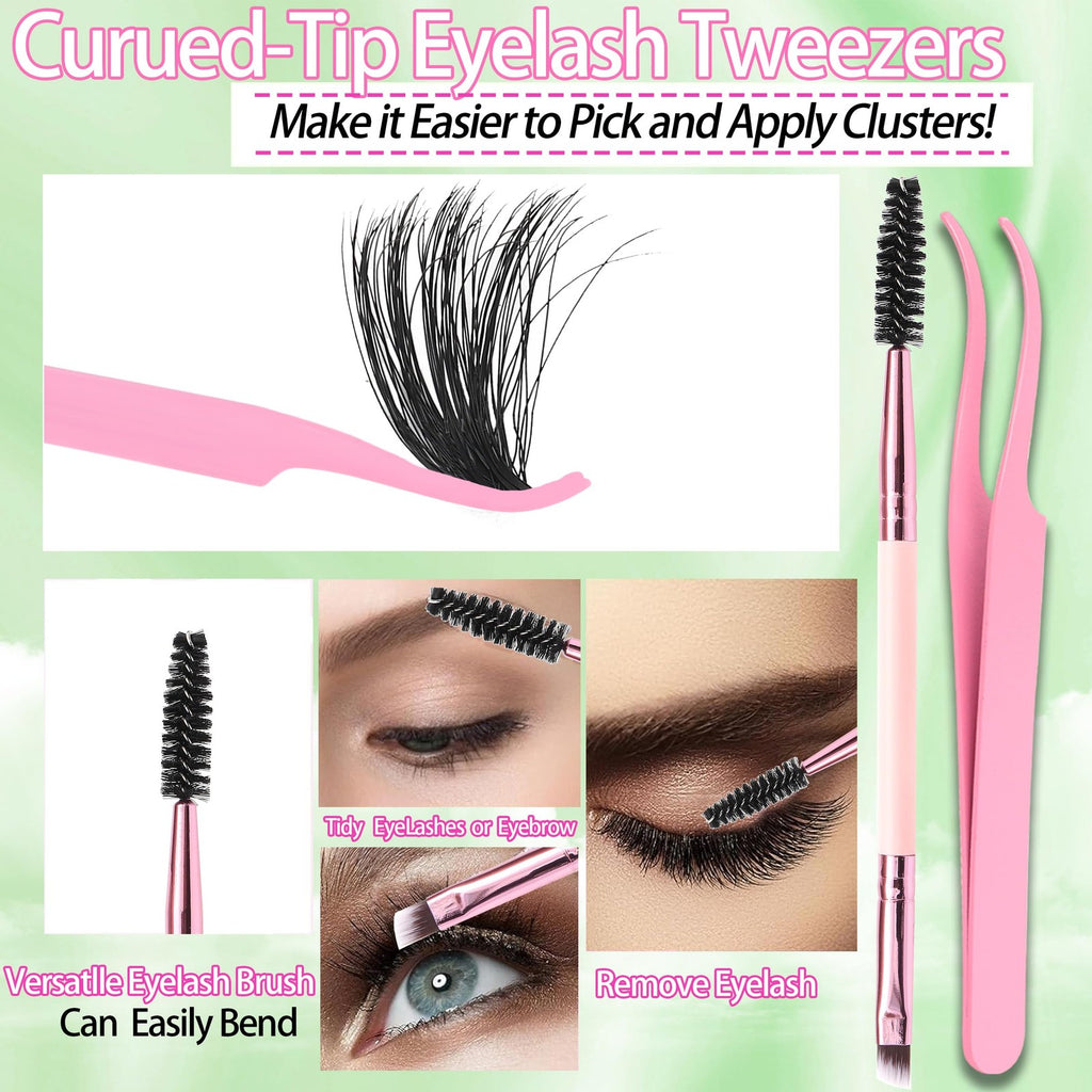YIDUO 6 Box Mix Lashes Clusters Kit Gift — product photo 8 of 9