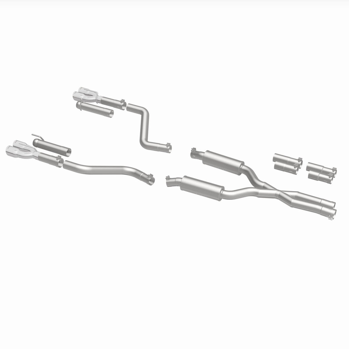 Exhaust System Kit FOR 2015-2018 Dodge Challenger — product photo 2 of 6