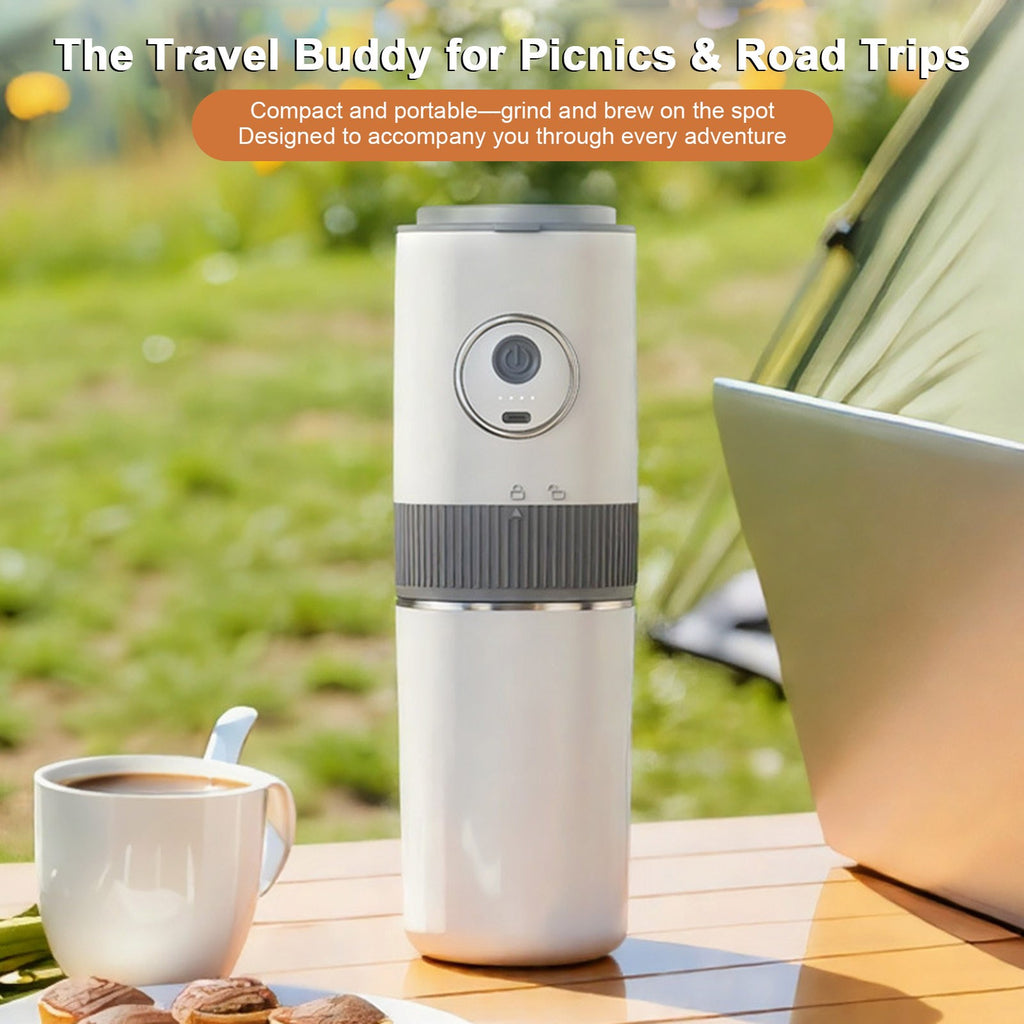 Portable Coffee Maker With Stainless Steel Cup For — product photo 9 of 12