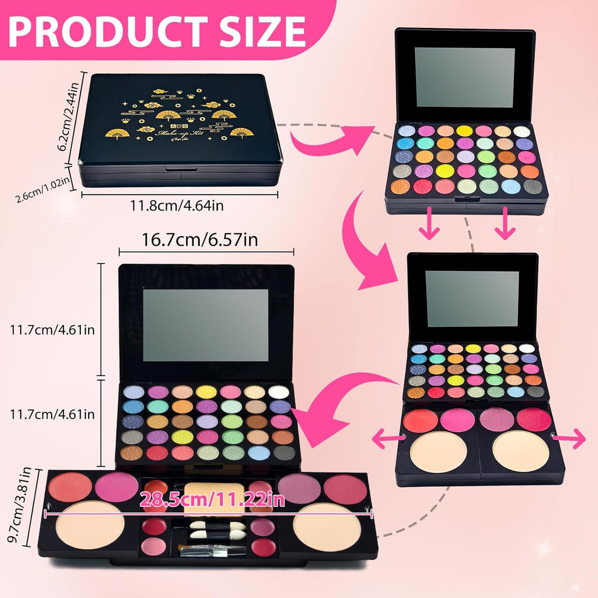 Makeup Gift Set Travel Makeup Kit — product photo 2 of 12