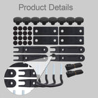 Roof Box U Bolt Clamp Easy Installation Black — product photo 4 of 6