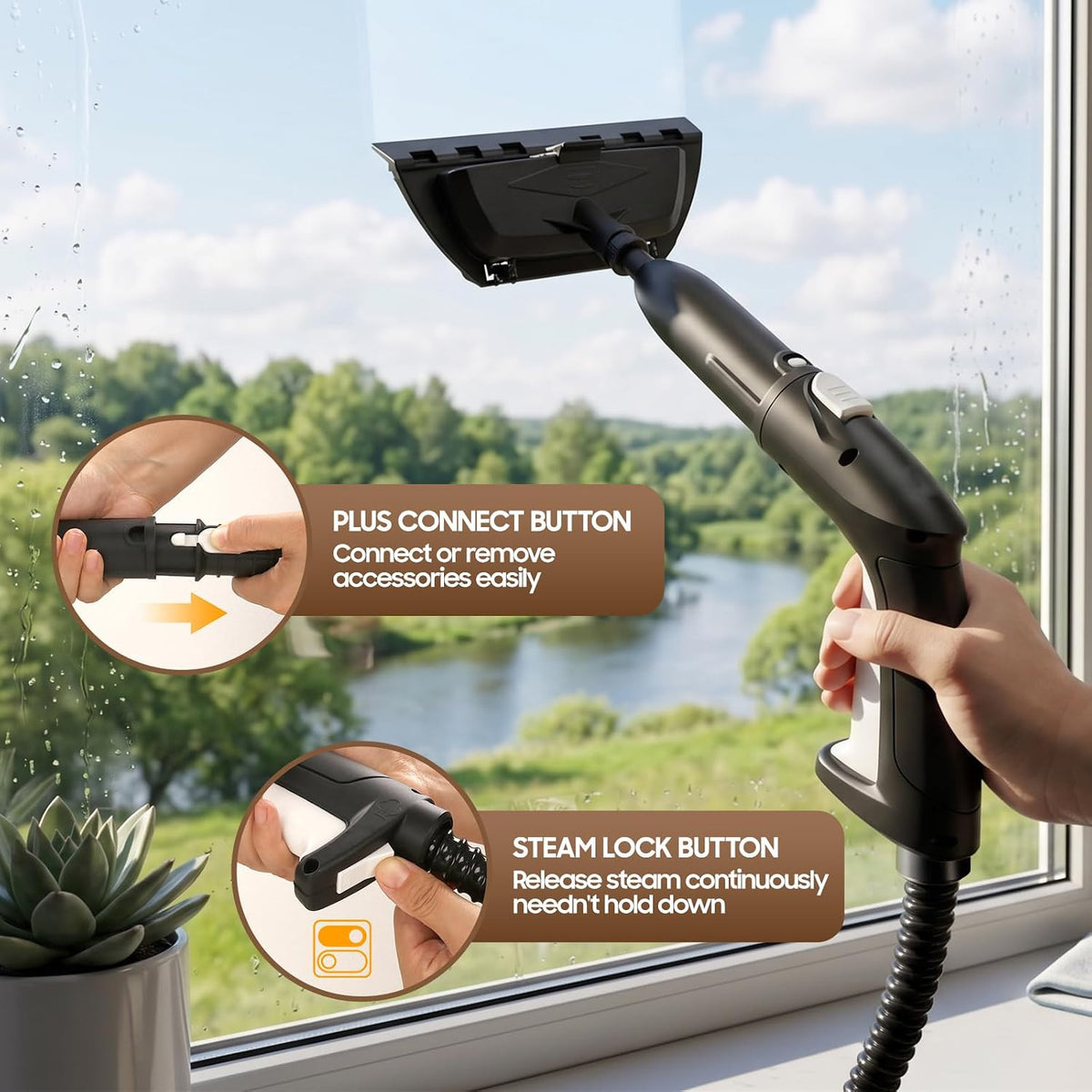 Heavy Duty Steam Mop Cleaner — product photo 6 of 12