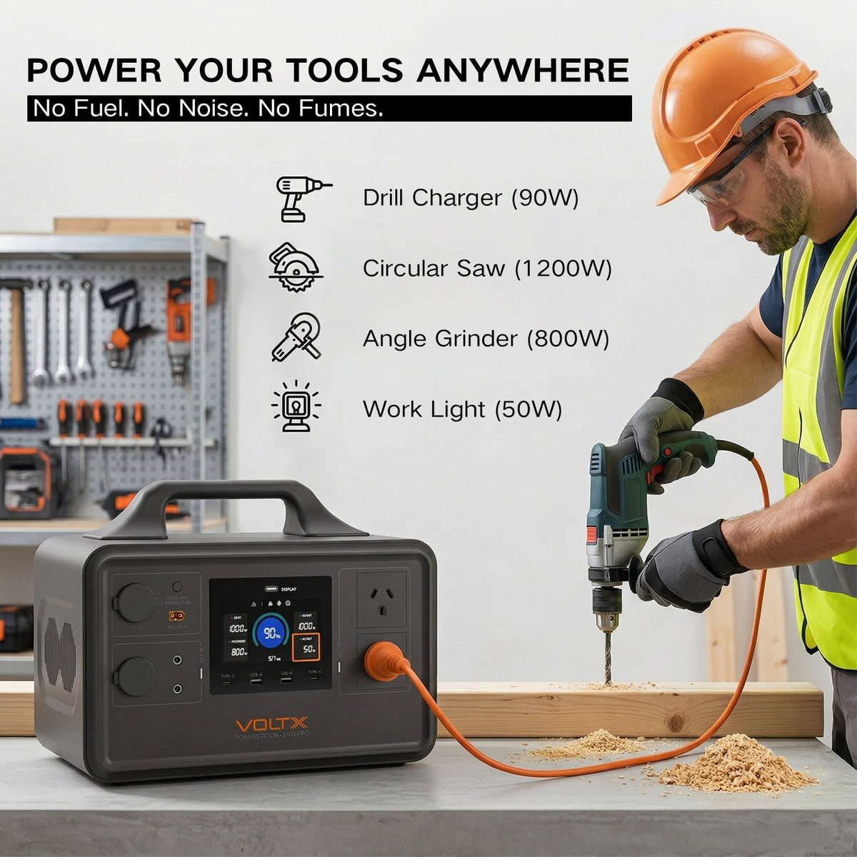 VoltX 1800W Power Station 1030Wh + 100W Solar — product photo 5 of 8