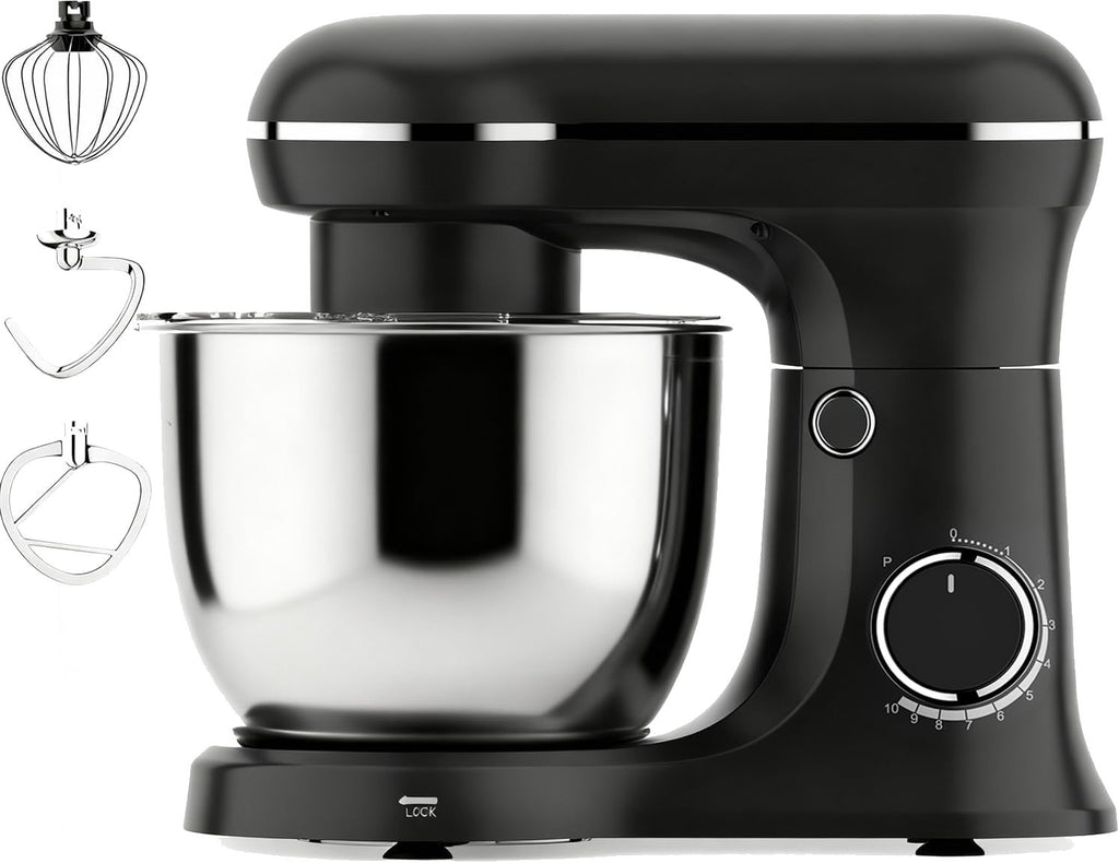 Stand Mixer 1500W 6L 10 Speeds & Tilt-Head