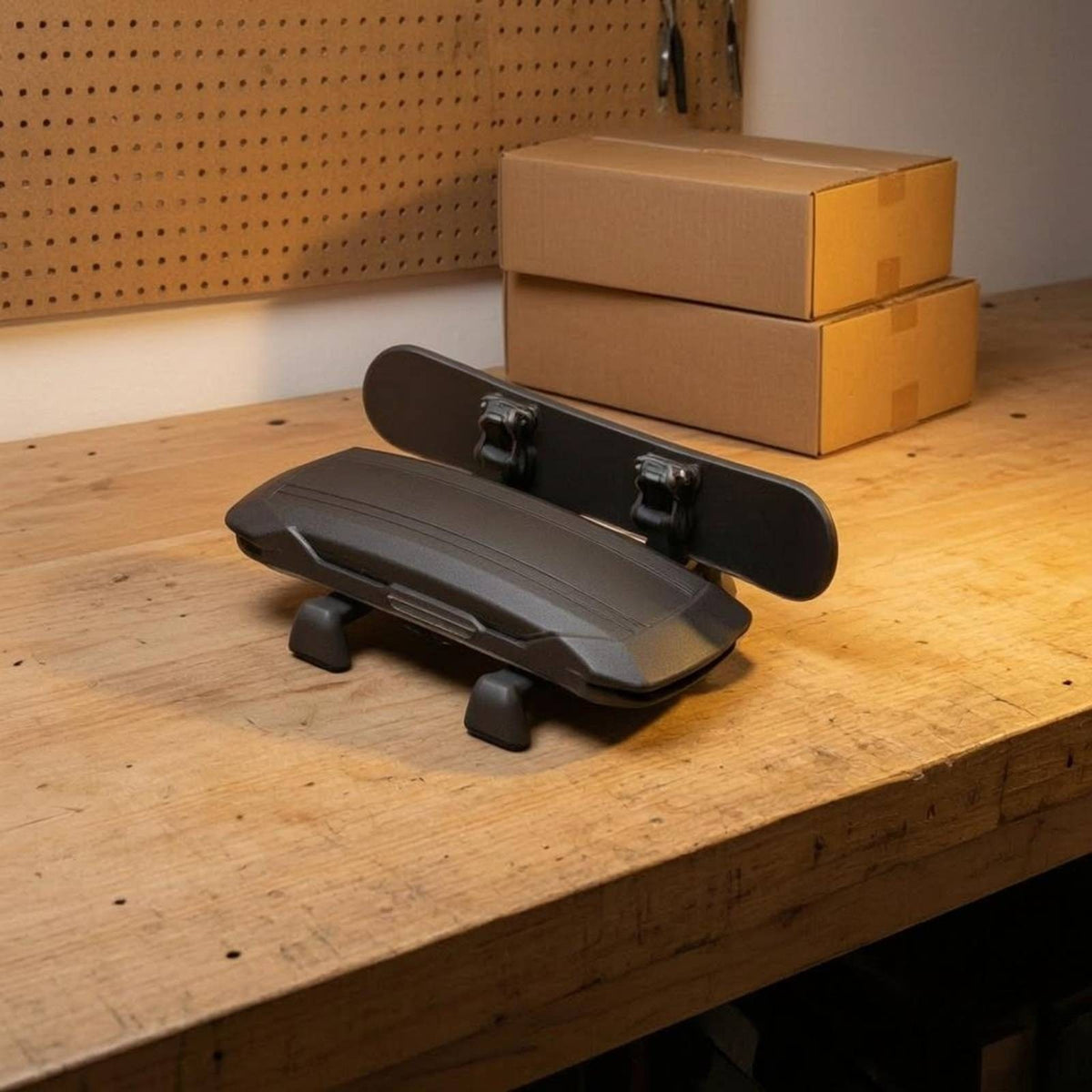 Miniature Car Roof Box Glossy Miniature Rooftop Exterior — product photo 2 of 9