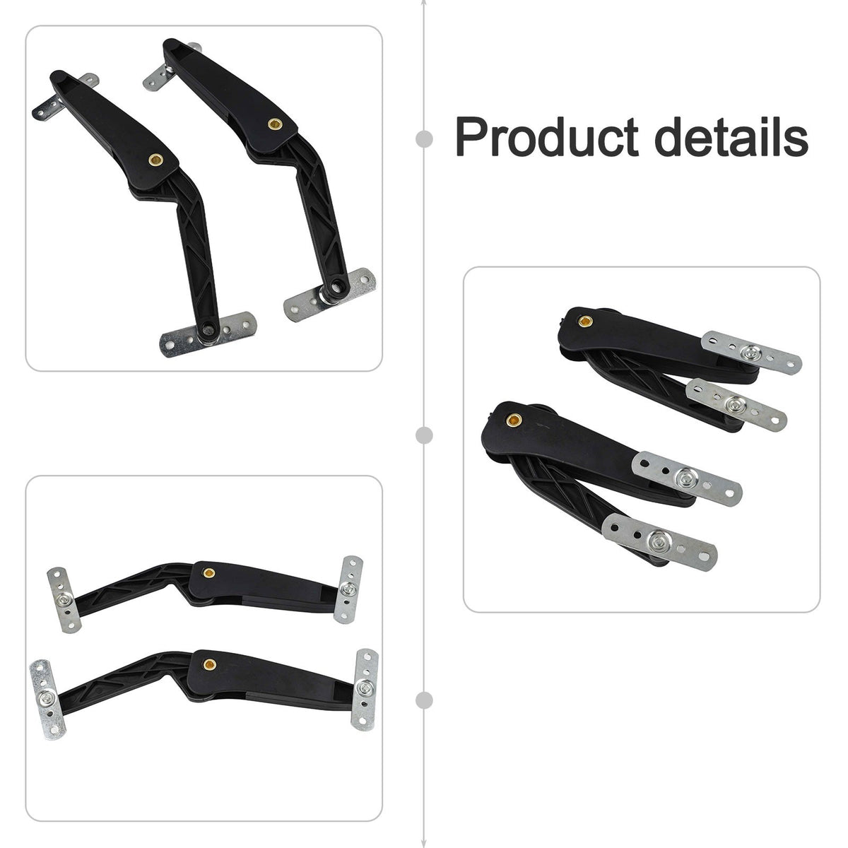 Vehicle Roof Box Support Arm Bracket with Shock — product photo 9 of 12