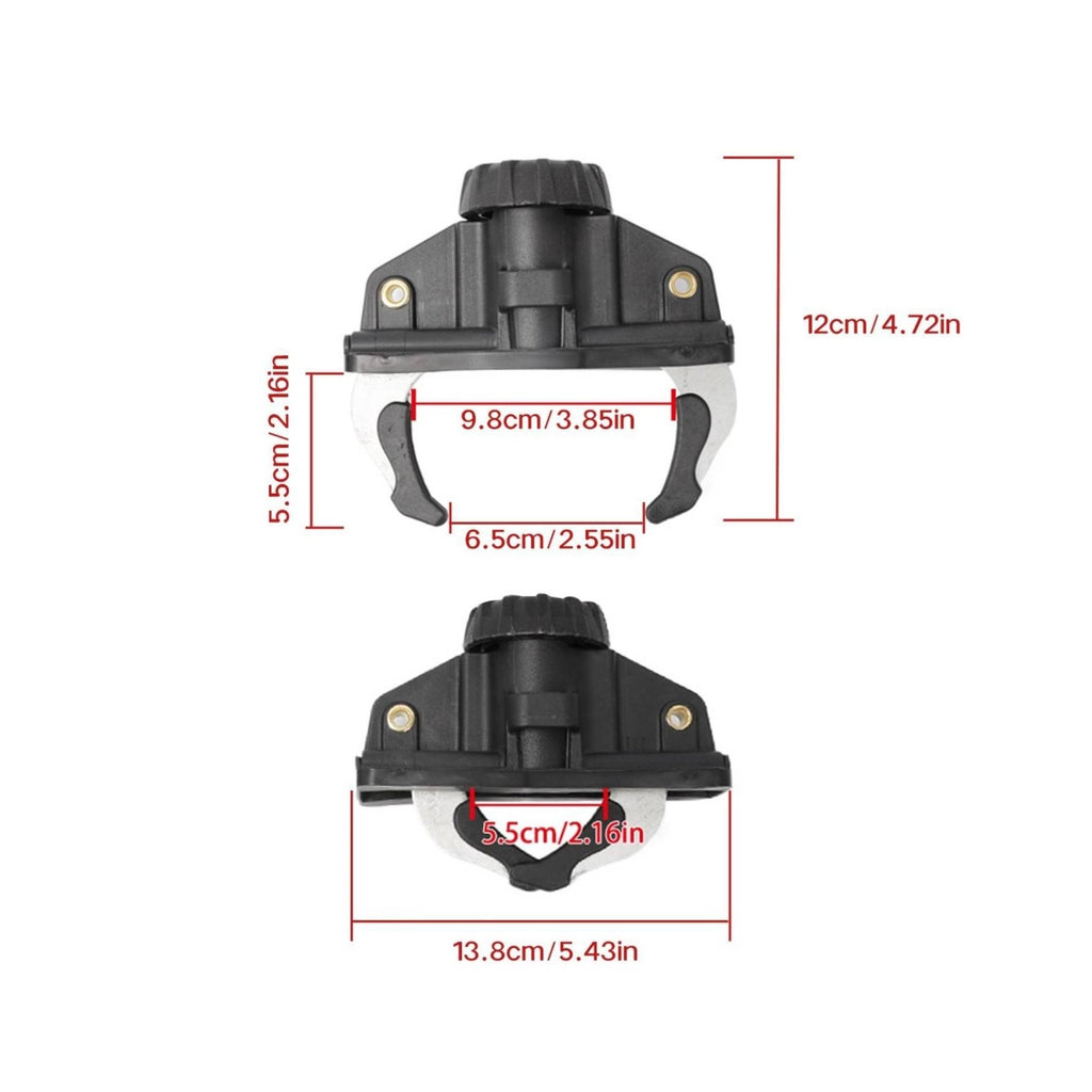 4 Pieces Roof Box Mounting Clamp with Strap — product photo 4 of 4